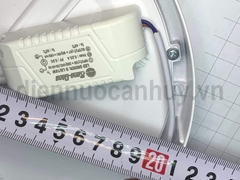 Đèn led ốp trần Rạng Đông D LN09L 225/18W khung sắt tròn as Vàng