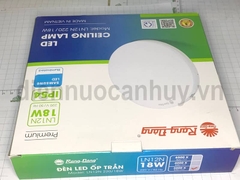 Đèn led ốp trần Rạng Đông LN12N 18W tròn as Vàng