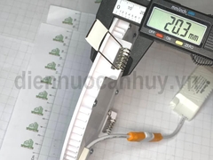 Đèn led panel tròn Rạng Đông D PT03L 160/12W mỏng mầu trắng 6000K