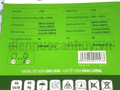 Đèn led panel tròn Rạng Đông D PT03L 160/12W mỏng mầu trắng 6000K