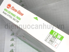 Đèn led panel tròn Rạng Đông D PT03L 160/12W mỏng mầu trắng 6000K
