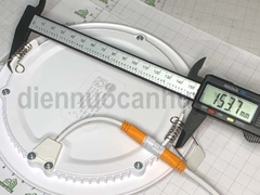 Đèn led panel tròn Rạng Đông D PT03L 160/12W mỏng mầu trắng 6000K