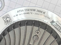 Đèn LED tròn âm trần Rạng Đông AT04 110 10W Ánh sáng vàng. Đèn trang trí nhà cửa bền bỉ với tuổi thọ 30.000 giờ chiếu sáng