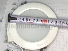 Đèn LED tròn âm trần Rạng Đông AT04 110 10W Ánh sáng vàng. Đèn trang trí nhà cửa bền bỉ với tuổi thọ 30.000 giờ chiếu sáng