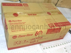 Đèn led tròn rạng đông A60N3/7W.H 7W as trắng