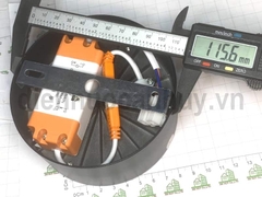 Đèn trần nổi vỏ đen thân ngắn Asia 10W OBLD10 (đèn ống bơ)