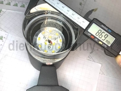 Đèn tương Kim Cương 6W Asia DTU-KC-01 ánh sáng Vàng