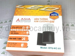 Đèn tương Kim Cương 6W Asia DTU-KC-01 ánh sáng Vàng