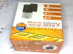 Đèn tường trang trí địa cầu Asia 6W mầu trắng
