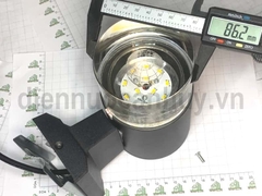Đèn tường trang trí địa cầu Asia 6W mầu vàng