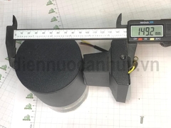 Đèn tường trang trí địa cầu Asia 6W mầu vàng