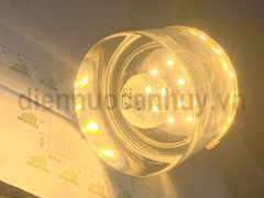 Đèn tường trang trí địa cầu Asia 6W mầu vàng