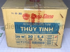 Bóng tuýp dài thủy tinh Rạng Đông T8 - 1.2m 20W as Vàng