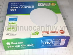 Đèn led ốp trần tròn Rạng Đông LN12N 170/12W as Trắng