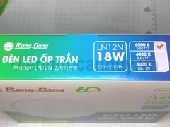 Đèn led ốp trần Rạng Đông LN12N 18W tròn as Trắng