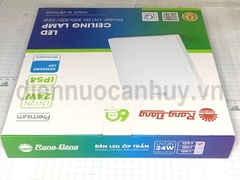 Đèn led ốp trần Rạng Đông LN12N 300x300 24W Vuông as Trắng