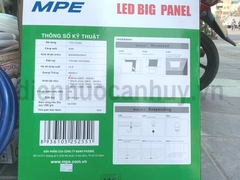 Đèn led panel MPE FPL 2-6060 as trắng  600x600mm 40W