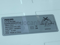 Đèn led panel Philips RC001B 600x600mm as trắng 38W