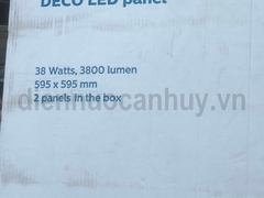 Đèn led panel Philips RC001B 600x600mm as trắng 38W