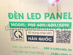 Đèn led panel Rạng Đông P08 600x600 50W as trắng
