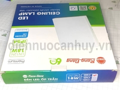 Đèn ốp trần vuông Rạng Đông LN12N 220x220/18W as Trắng