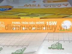Đèn panel siêu mỏng Asia PNT15 - tròn D200 15W