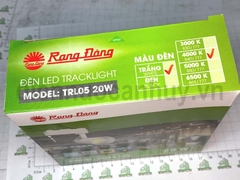Đèn ray rọi Rạng Đông TRL05 20W 4000K Vàng