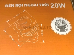 Đèn rọi ngoài trời Asia 20W as Vàng
