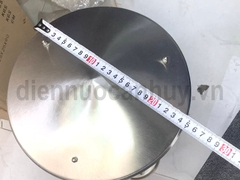 Đen sân vườn inox 25x25x60 cm