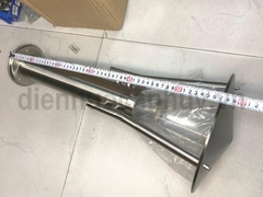 Đen sân vườn inox 25x25x60 cm