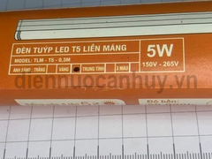 Đèn T5 Asia - 0.3m 5W as Vàng
