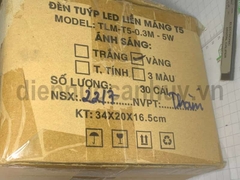 Đèn T5 Asia - 0.3m 5W as Vàng