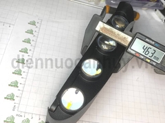 Đèn tường trang trí 4 tia 8W mầu trắng Asia