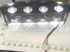 Đèn tường trang trí 4 tia 8W mầu trắng Asia