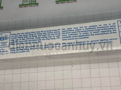 Đèn tuýp thủy tinh liền máng Rạng Đông T8 - 0.6m 10W as trắng