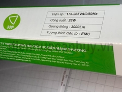 Đèn tuýp thủy tinh MPE GT3-120T - 1.2m 28W as trắng