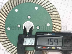 Đĩa cắt kim cương Berrylion 041115518 (114x15x2.2x20mm). Lưỡi cắt khô đa năng chuyên gạch đá, bê tông, chịu nhiệt tốt