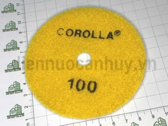 Đĩa đánh bóng đá hoa cương độ mịn 100, đường kính 100