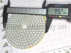 Đĩa đánh bóng đá hoa cương độ mịn 100, đường kính 100