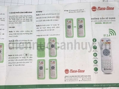 Điều khiển đèn từa xa Rạng Đông RD SC
