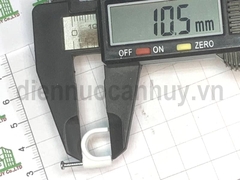 Đinh ghim nẹp dây điện nhựa 10mm