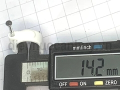 Đinh ghim nẹp dây điện nhựa 16mm