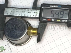 Đồng hồ đo áp suất mặt dầu 10kg loại nhỏ bơm bánh xe