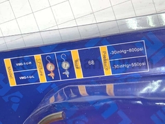 Đồng hồ nạp gas đơn đỏ Value VMG-1-U-H