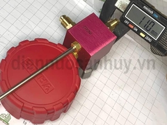 Đồng hồ nạp gas đơn đỏ Value VMG-1-U-H