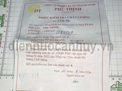 Đồng hồ đo lưu lượng nước Phú Thịnh - PT314