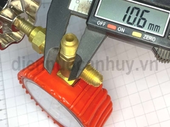 Đồng hồ nạp gas đơn đỏ rẻ CT-466GF/H cao áp