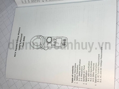 Đồng hồ kẹp dòng đo thông mạch 3266TD