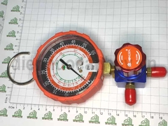 Đồng hồ nạp gas đơn đỏ Hongsen HS-468AH