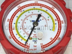 Đồng hồ nạp gas đơn đỏ Value VMG-1-U-H